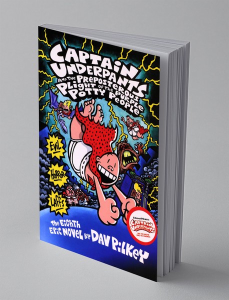 Captain Underpants 8 - and the Preposterous Plight of the Purple Potty People