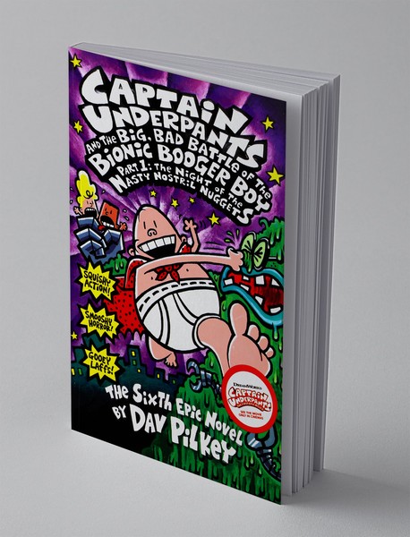 Captain Underpants 6 - And the Big Bad Battle of the Bionic Booger Boy - part 1