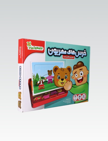 بازی جورچین آهنربایی خرس های مهربون