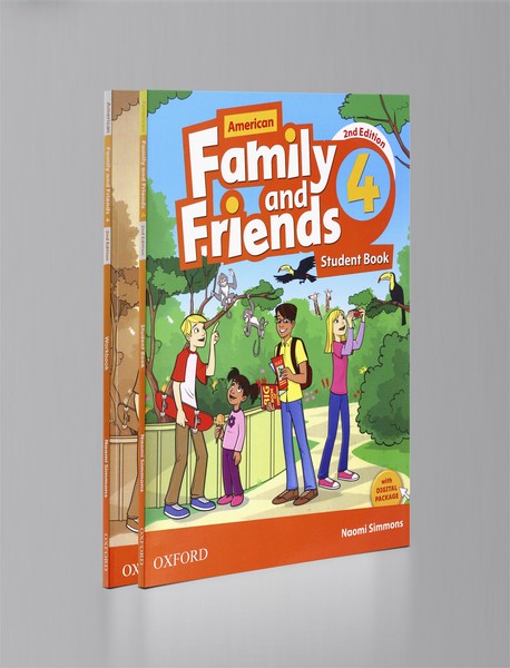 American Family and Friends 4 (SB+WB)+CD