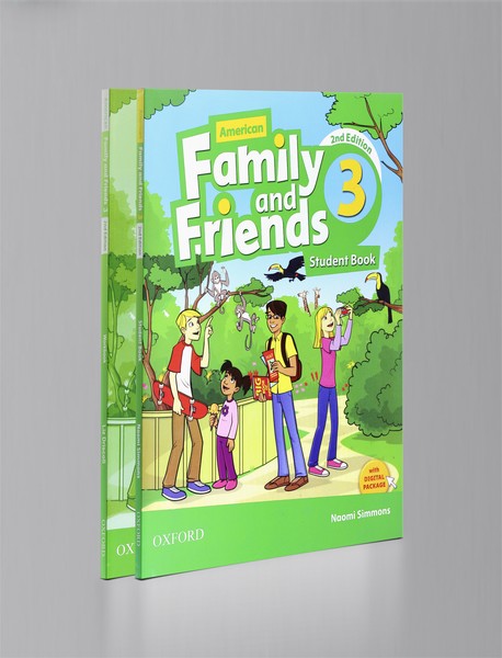 American Family and Friends 3 (SB+WB)+CD